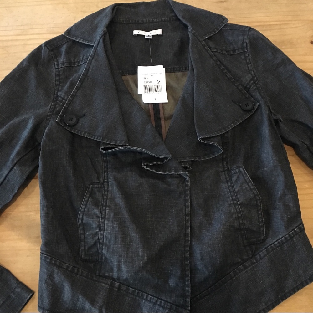 CABI Linen Jacket - Picture 1 of 6